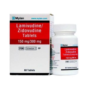 Lamivudine/Zidovudine 150mg/300mg Mylan 60 viên
