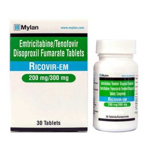 Ricovir-EM Mylan 30 viên - Thuốc HIV