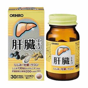 Viên uống giải độc gan Orihiro Shijimi 60 viên