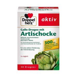 Artischocke 300mg 50 viên - Bổ gan Doppelherz