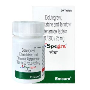 Spegra Emcure 30 viên - Thuốc HIV