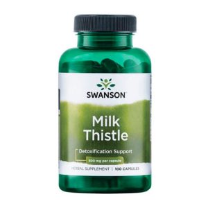 Milk Thistle 500mg Swanson Viên uống bổ gan