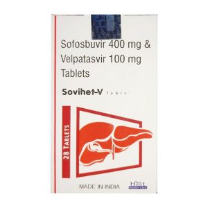 Sovihet-V Sofosbuvir 400mg Velpatasvir 100mg Thuốc viêm gan C